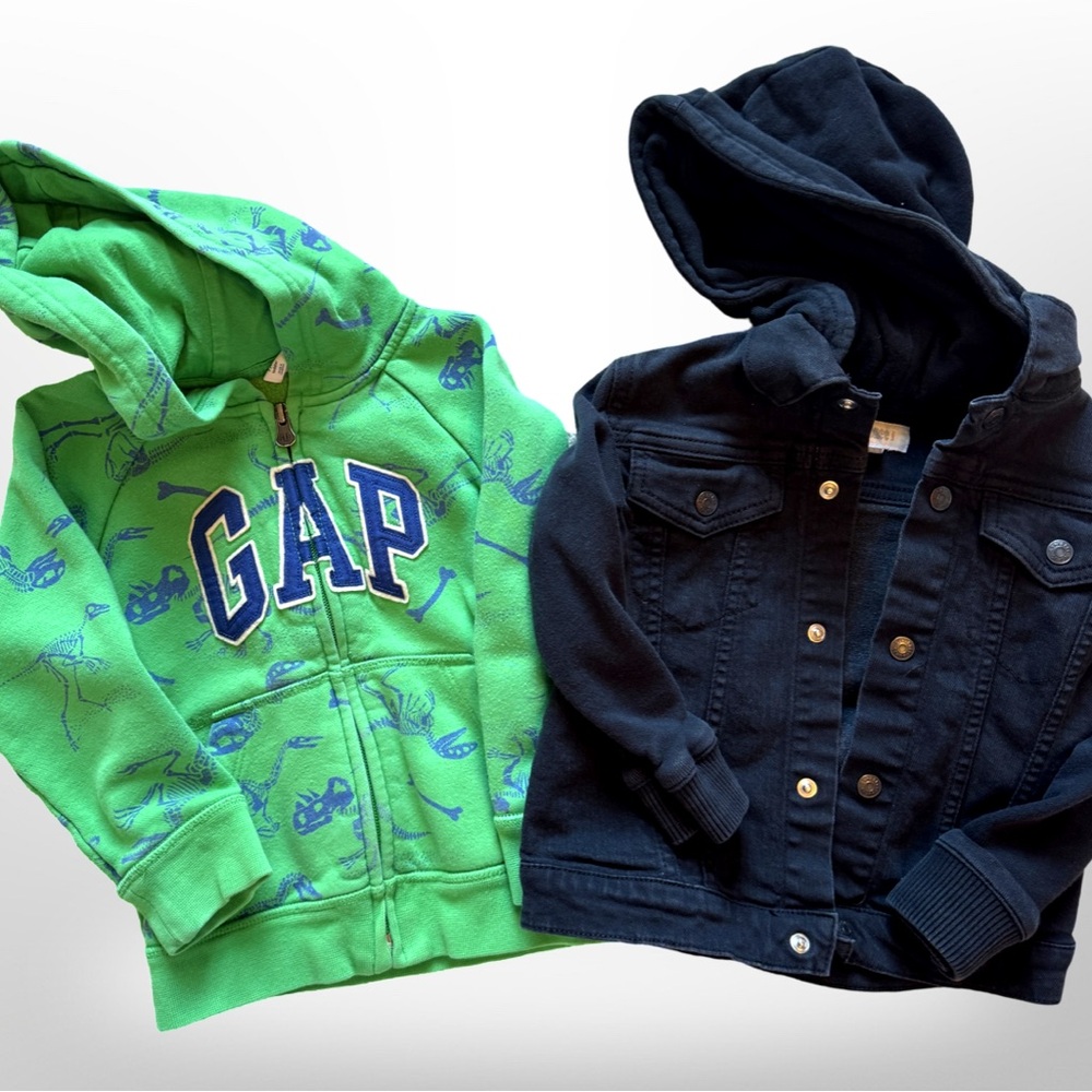 Toddler boys 3t jackets - Gap and Gymboree